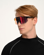 Спортивные очки GOG Loki / Black/Red / Photochromic Reflex Red