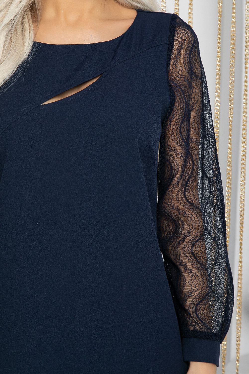 Платье Мельбурн (синее) П12124 LT Collection (Акция)