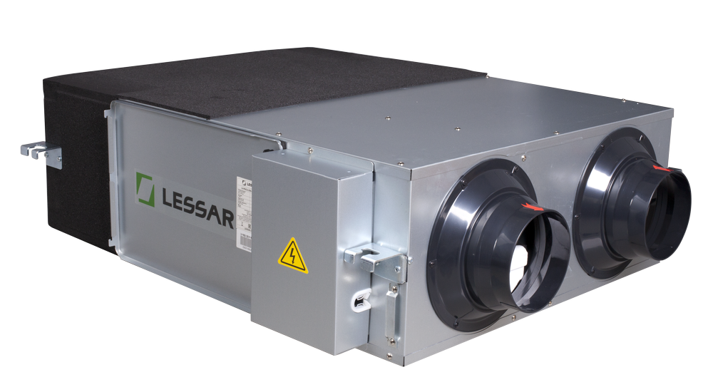 Вентиляционная установка с пластинчатым рекуператором LV-PACU-400-P-AC-E50