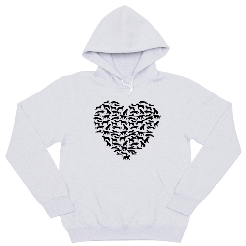 Толстовка "Волкодавы в сердце"