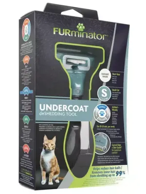 Фурминатор для кошек маленьких короткошерстных пород, FURminator Cat Undercoat S Short Hair 12 YA