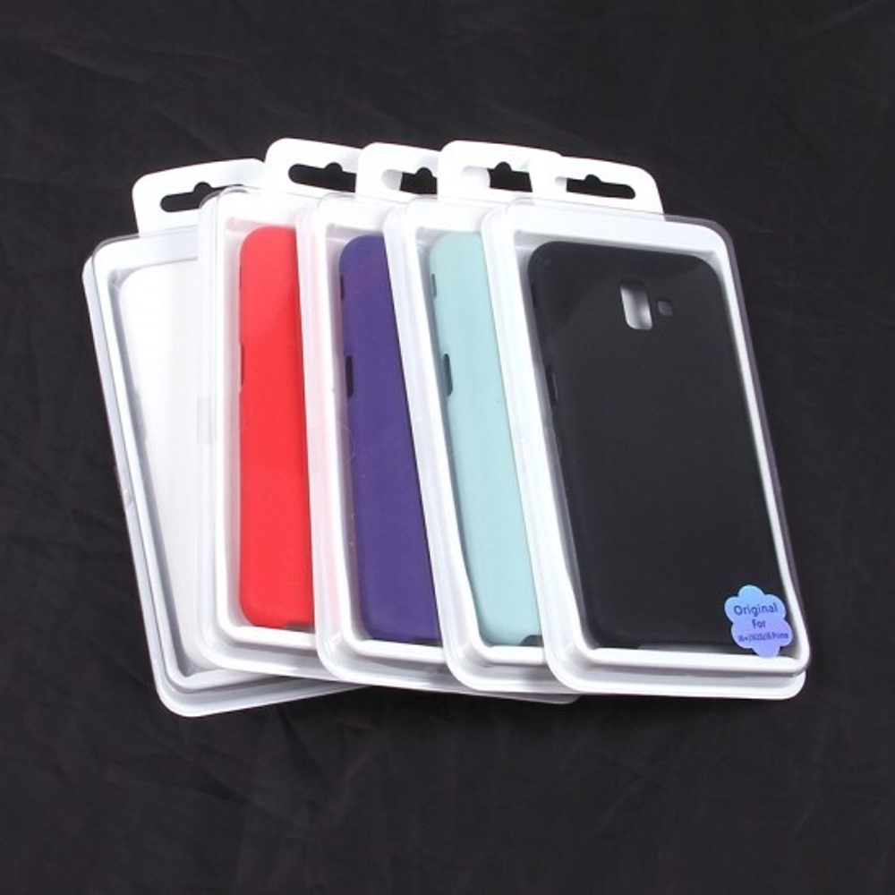 Панель Soft Touch для Samsung Galaxy J6+(2018), 007002 Белый