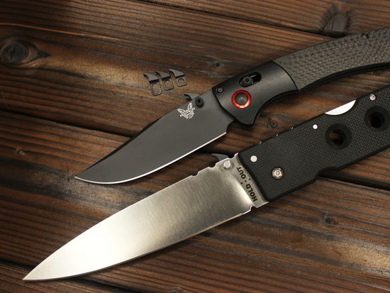 Сьемный вейв для складных ножей (Черный)