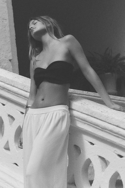 ZARA ТОП БАНДО ИЗ ИНТЕРЛОКА, ЧЕРНЫЙ