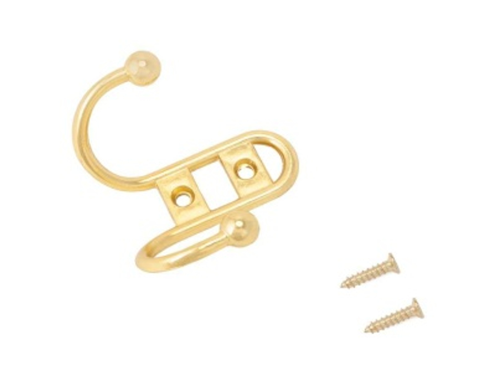 Вешалка-крючок 208 В GP золото Стандарт (60шт/уп)