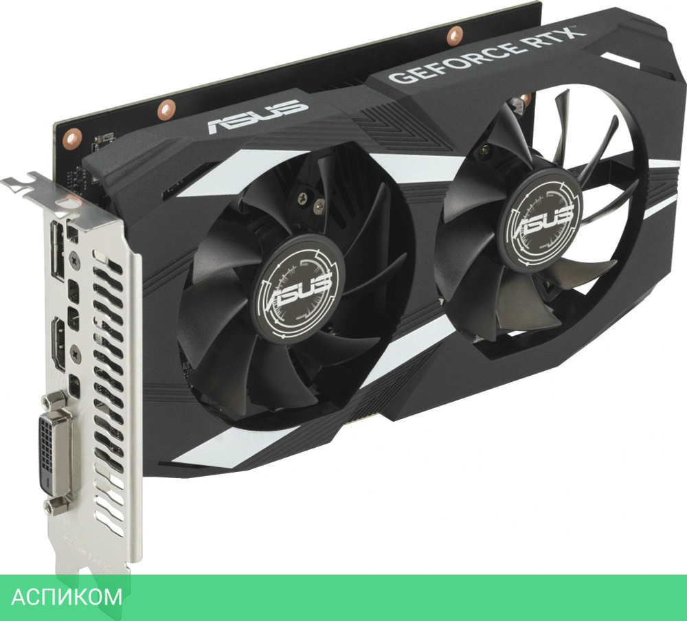Видеокарта ASUS Dual GeForce RTX 3050 OC 6GB GDDR6 DUAL-RTX3050-O6G (90YV0K60-M0NA00)