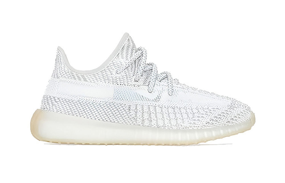 Middle-aged children adidas originals Yeezy Boost 350 V2 angel "Yeshaya" low-cut comfortable, lightweight, non-slip and wear-resistant children's casual shoes gray