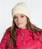 Хлопчатобумажная шапка RIBBED INUIKII - кремовый(42020-020)