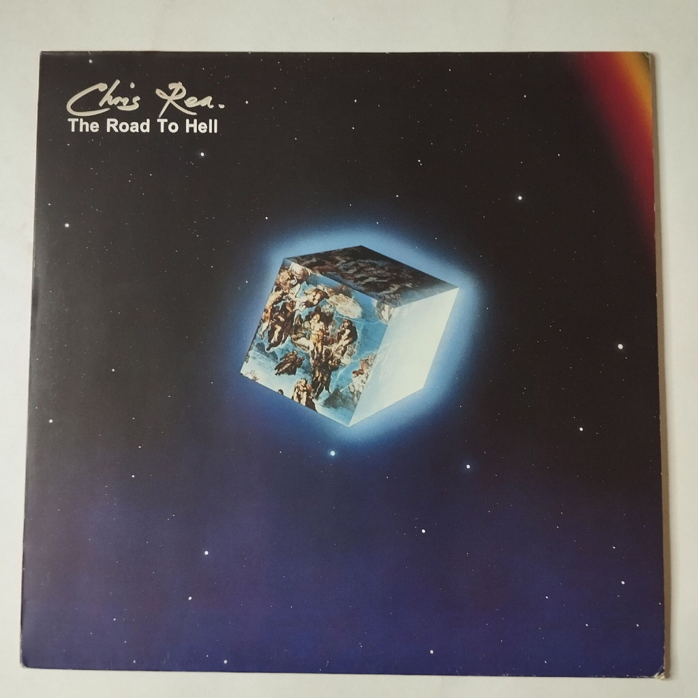 Винтажная виниловая пластинка LP Chris Rea The Road To Hell (Germany 1989) You Must Be Evil WX 317