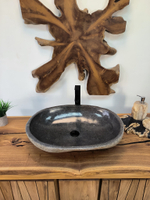 Раковина из речного камня RS-65901 61х45х15 из натурального камня