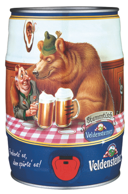 Бочонок пива Фельденштайнер Пилз / Veldensteiner Pils 5л