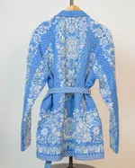 Купить Куртка Soeurs с Карманами на Пуговицах/Antique Buttons Jacket синяя Куртка Soeurs с Карманами на Пуговицах/Antique Buttons Jacket синяя