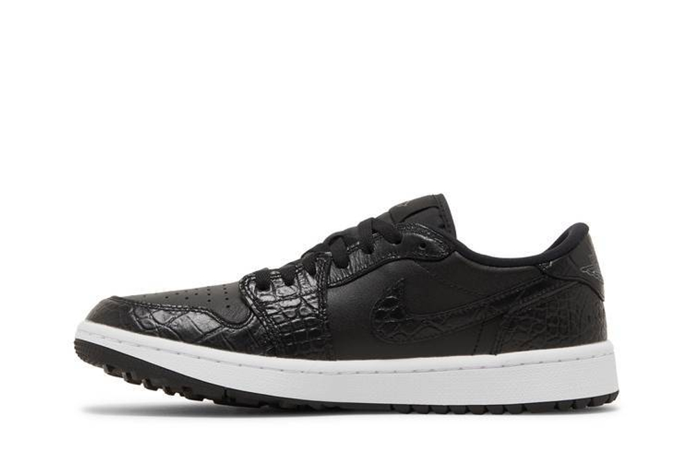 Кроссовки Jordan Air Jordan 1 Low Og Golf "Black Croc"