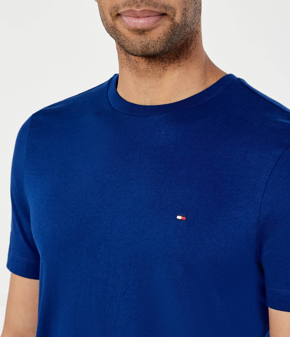 Футболка Tommy Hilfiger - индиговой(MW0MW39995)