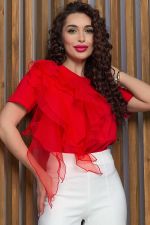 Блуза Риана (красная) Б13309-5М LT Collection