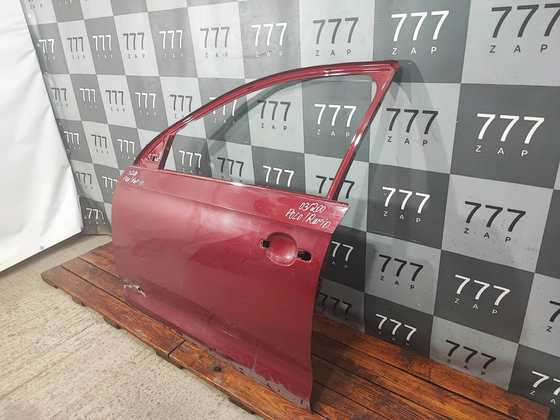 Дверь передняя левая Polo 6 / Rapid 1-2 Б/У Оригинал 60u831311