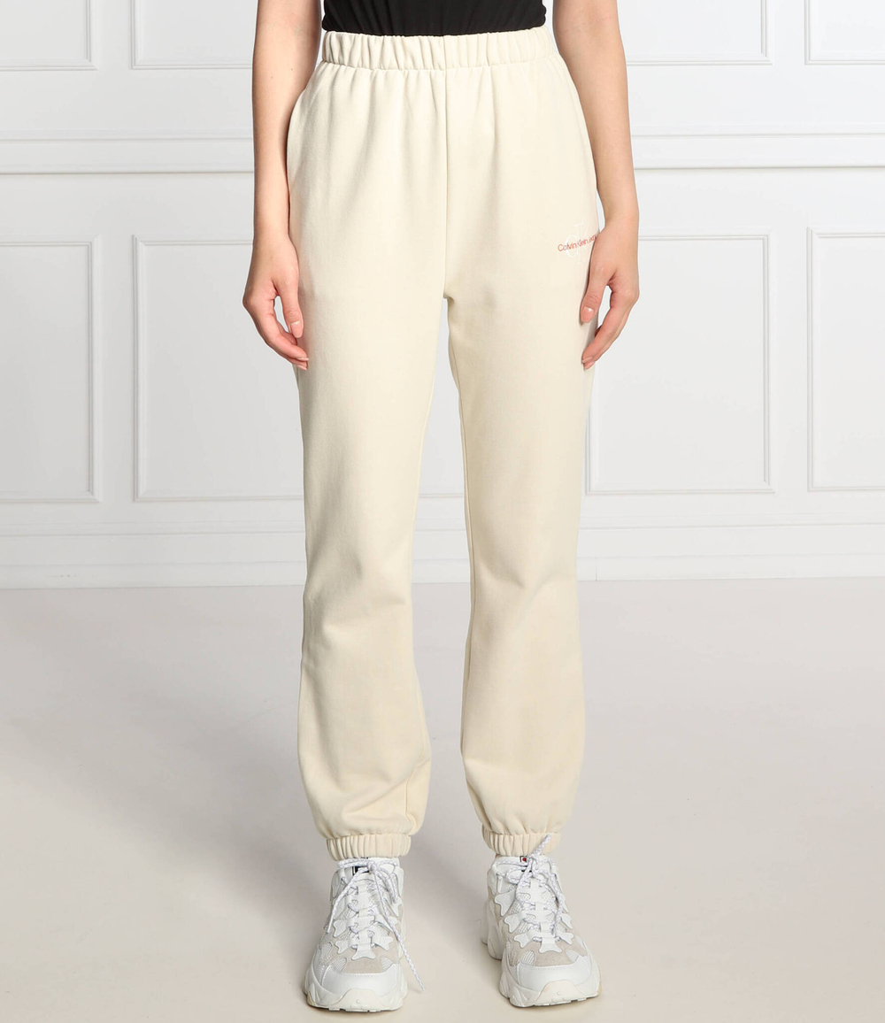 спортивные штаны CALVIN KLEIN JEANS - бежевый(J20J218038)