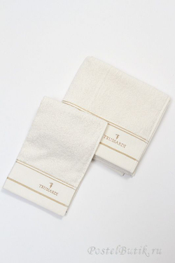Набор полотенец 2 шт Trussardi Luxor белый