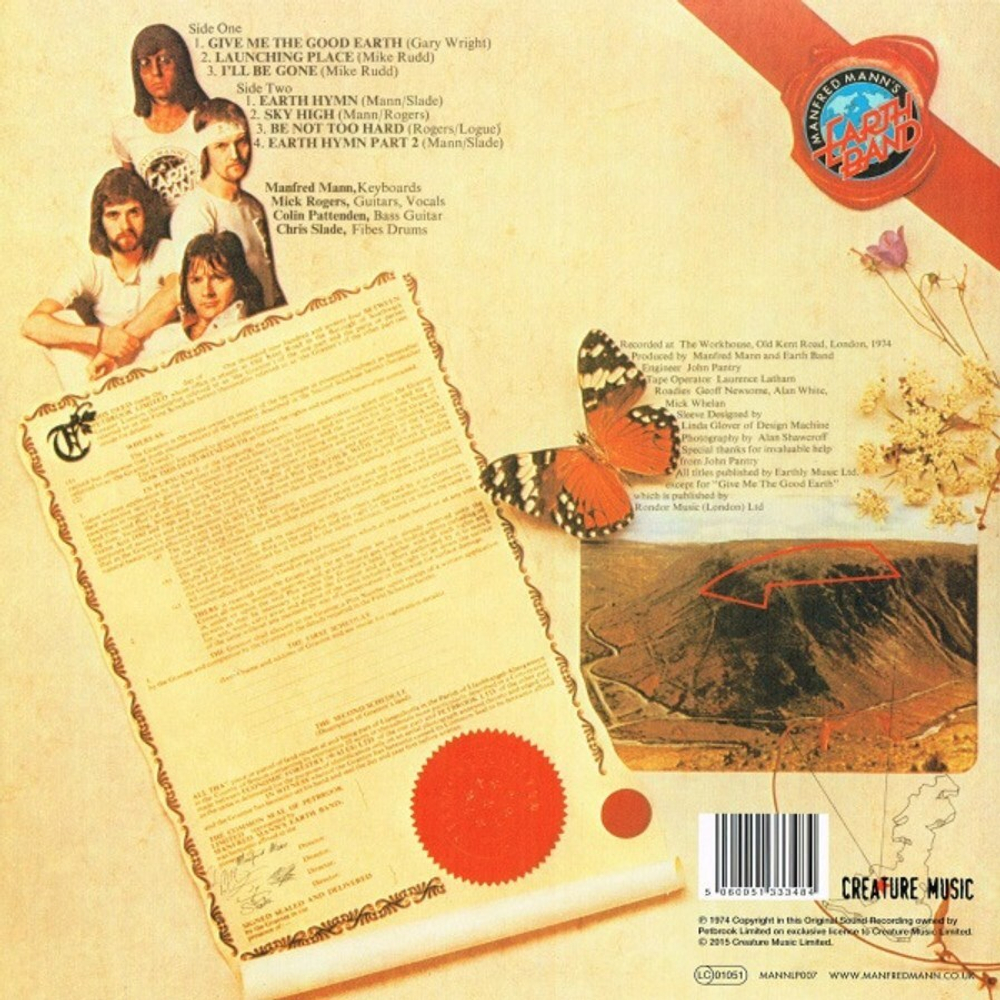 Manfred Mann's Earth Band / The Good Earth (LP)