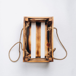 Деревянный подарочный декоративный короб, ящик для хранения из древесины Сибирского Кедра. PK28