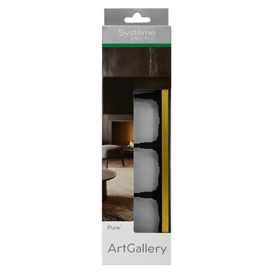 Рамка 4-м ArtGallery Pure метал. зол. SE GAL312404