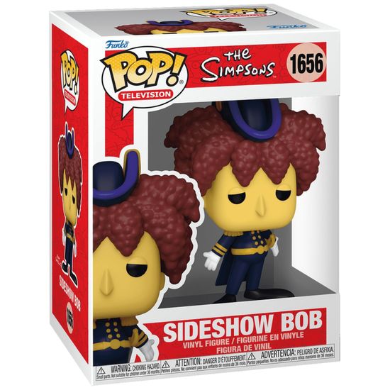 Фигурка Funko POP! TV Simpsons S10 Sideshow Bob (1656) 80075 / Фигурка Фанко ПОП! по мотивам мультсериала "Симпосны", Сайдшоу Боб