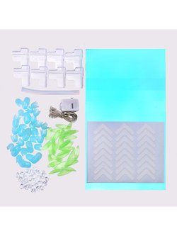 Набор для творчества Светильник Куб голубые тюльпаны (XYD-04)