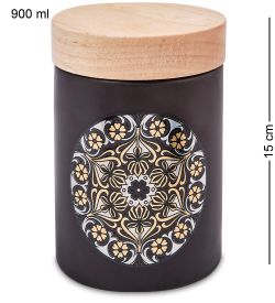 TJ-23/2 Керамическая банка бол. с крышкой