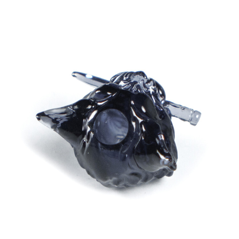 Бусина, темлячная TSPROF Кот, дымчатый