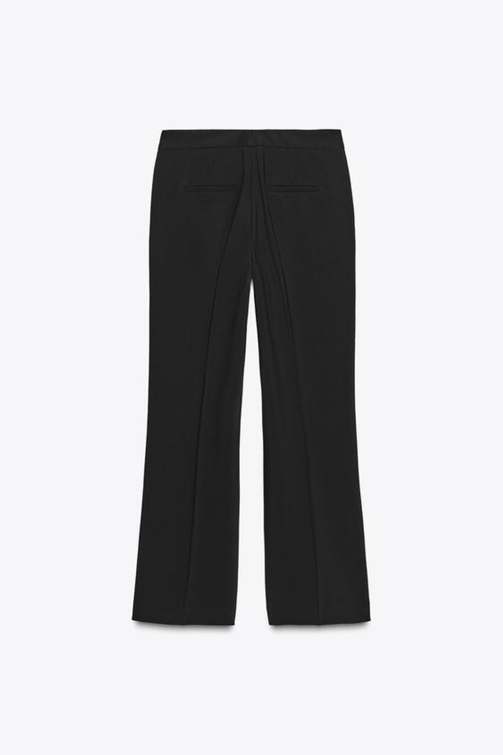 ZARA БРЮКИ FLARE, ЧЕРНЫЙ