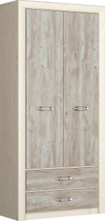 Мартина Шкаф 2-х ств.комбинир.с ящиками