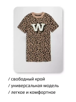 Платье детское трикотажное в садик