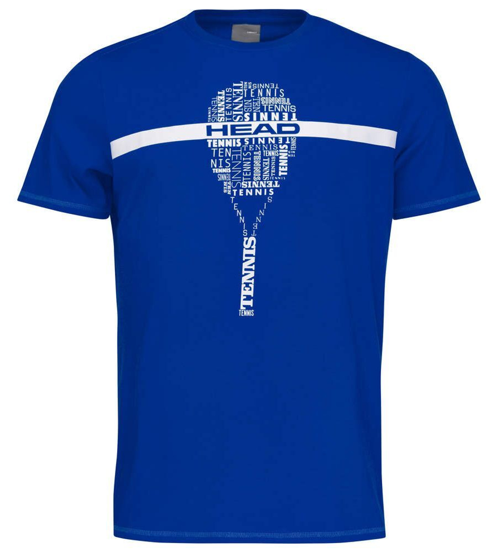 Мужская теннисная футболка Head TYPO T-Shirt M - royal