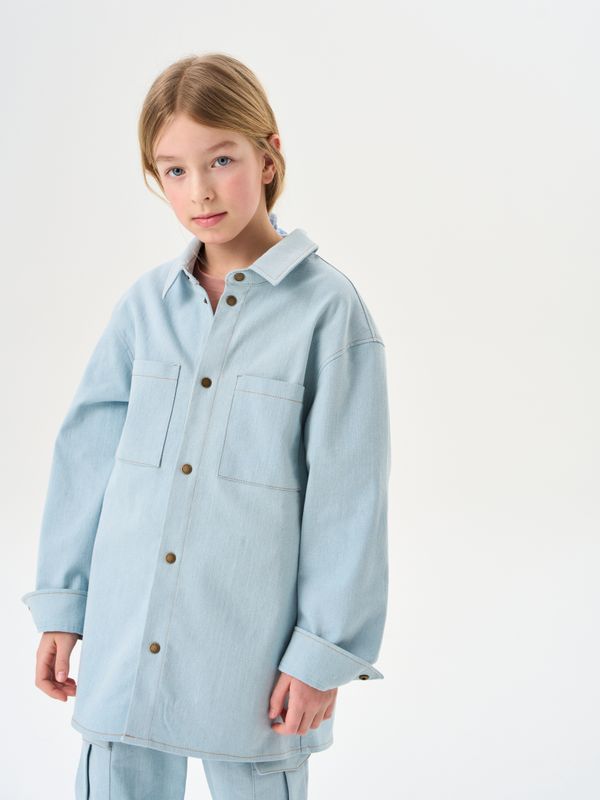 Рубашка джинсовая 