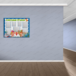 Стенд Классный уголок с карманами 2928