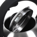 Чайник нерж, 2.7 л, свист, ручк бакелит, с силик покр, Daniks, индукц, стальной, M-085