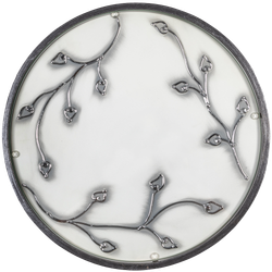 Декоративный столик Орхидея Фиори Айс Античное серебро