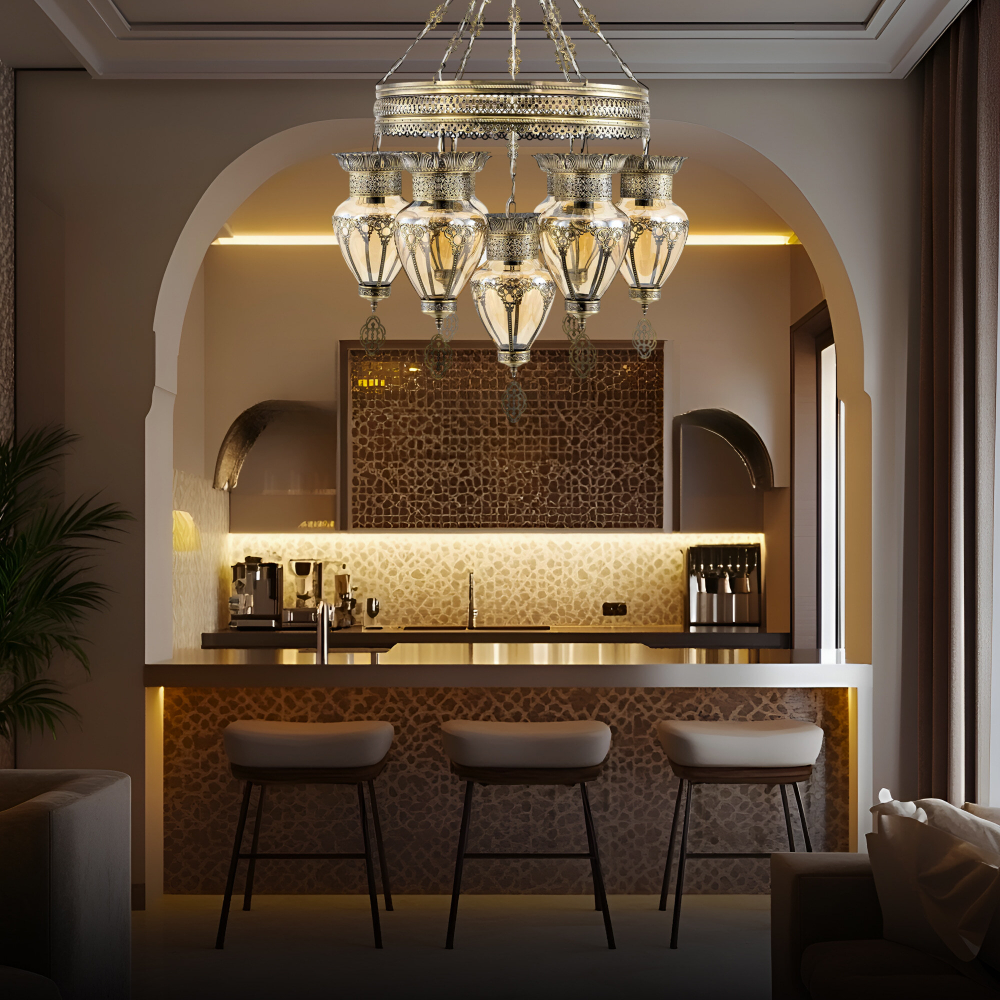 Citilux Каир CL419263 Люстра подвесная Бронза