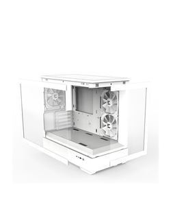ZALMAN P30 White, MATX, WHITE, WINDOW, 2x3.5", 3x2.5", 1xUSB TYPE-C, 1xUSB3.0, SIDE 2x120mm ARGB, REAR 1x120mm ARGB