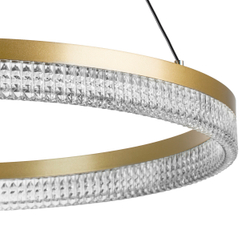 736161 Люстра ROTONDA 38W LED 2106LM 180G ЛАТУНЬ 3000K