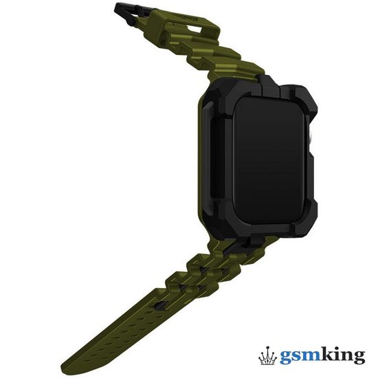 Element Case Special Ops Band for Apple Watch 7 45mm Black/Olive (Черный/зелёный)