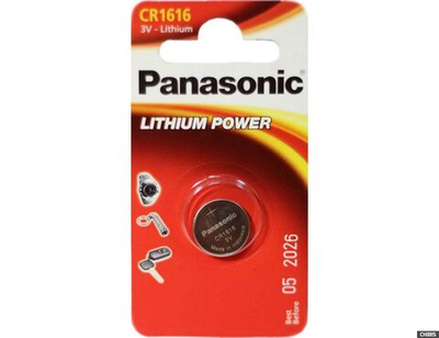Батарейка Panasonic Lithium Power CR-1616 литиевая 1 шт