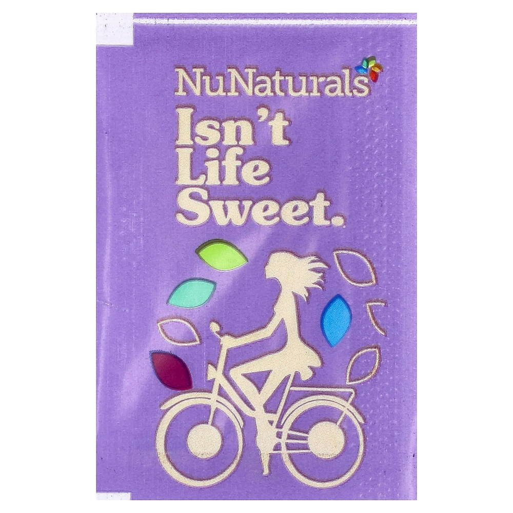 NuNaturals, NuStevia, порошок из белой стевии, 1000 пакетиков, 1000 г (35,72 унции)