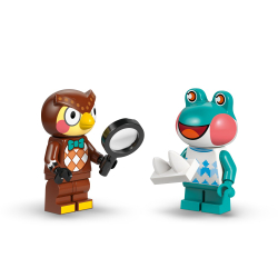 LEGO Animal Crossing - Blathers и коллекция музейная 77056