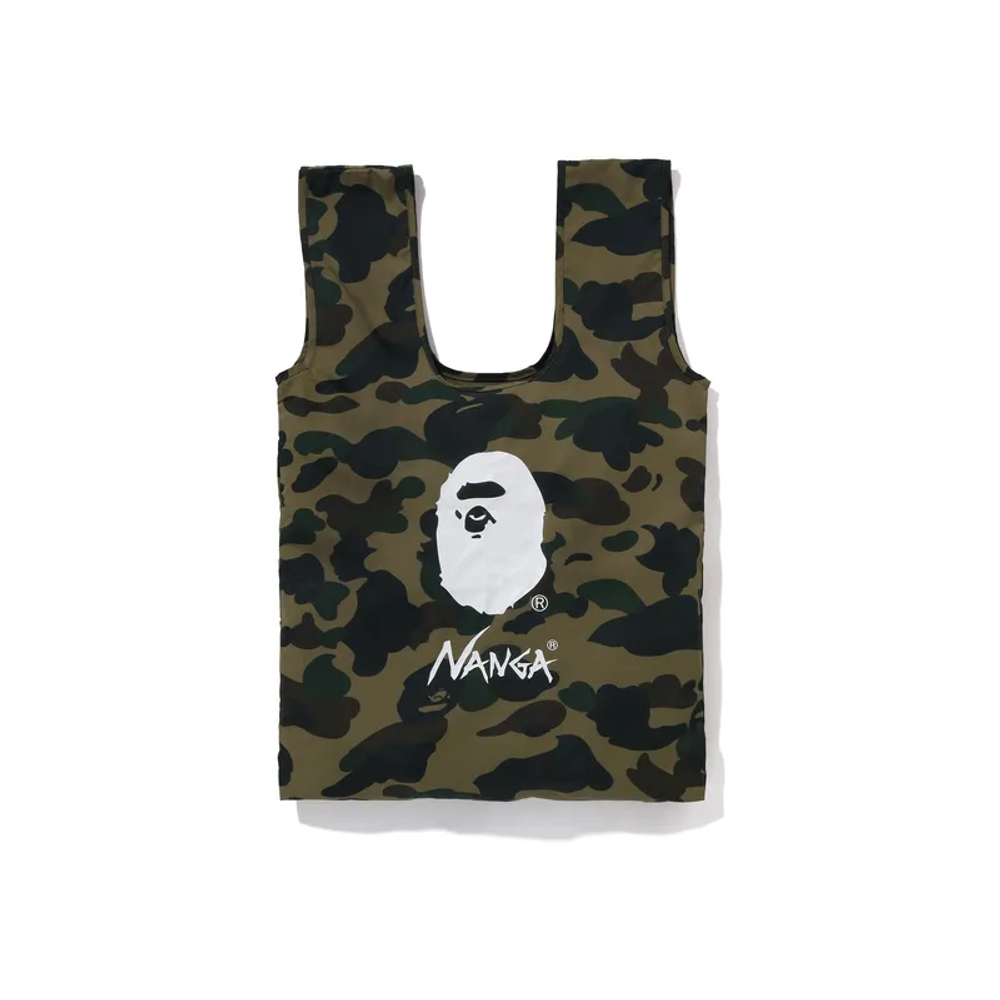 A Bathing Ape Bathing Ape Nanga Collaboration Polyester Shopping Сумка Regular