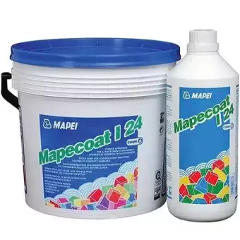 Mapei Mapecoat I 24 двухкомпонентная эластичная краска (компонент В) 1кг