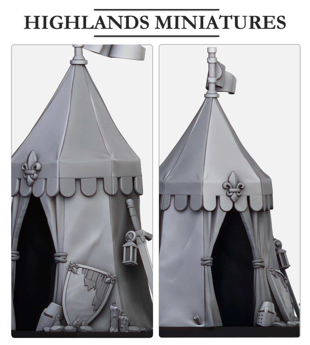 Bretonnian Gallia Tent