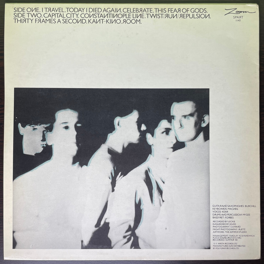 Simple Minds ‎– Empires And Dance (Англия 1982г.)