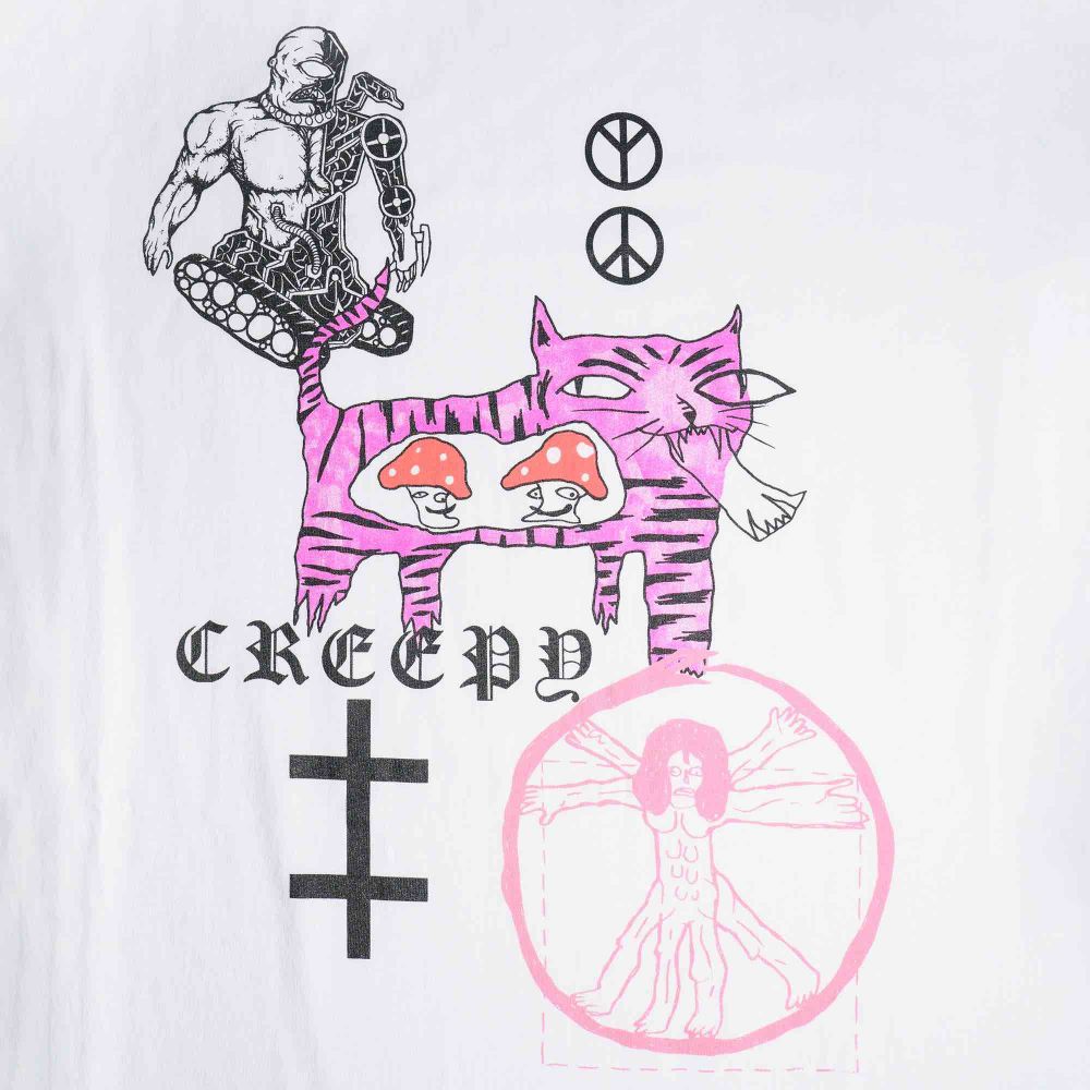 Футболка Creepy Clothing Пищеварение Белая