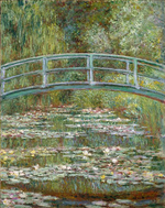 Мост через пруд с водяными лилиями, Моне, Клод, картина (репродукция), Настене.рф